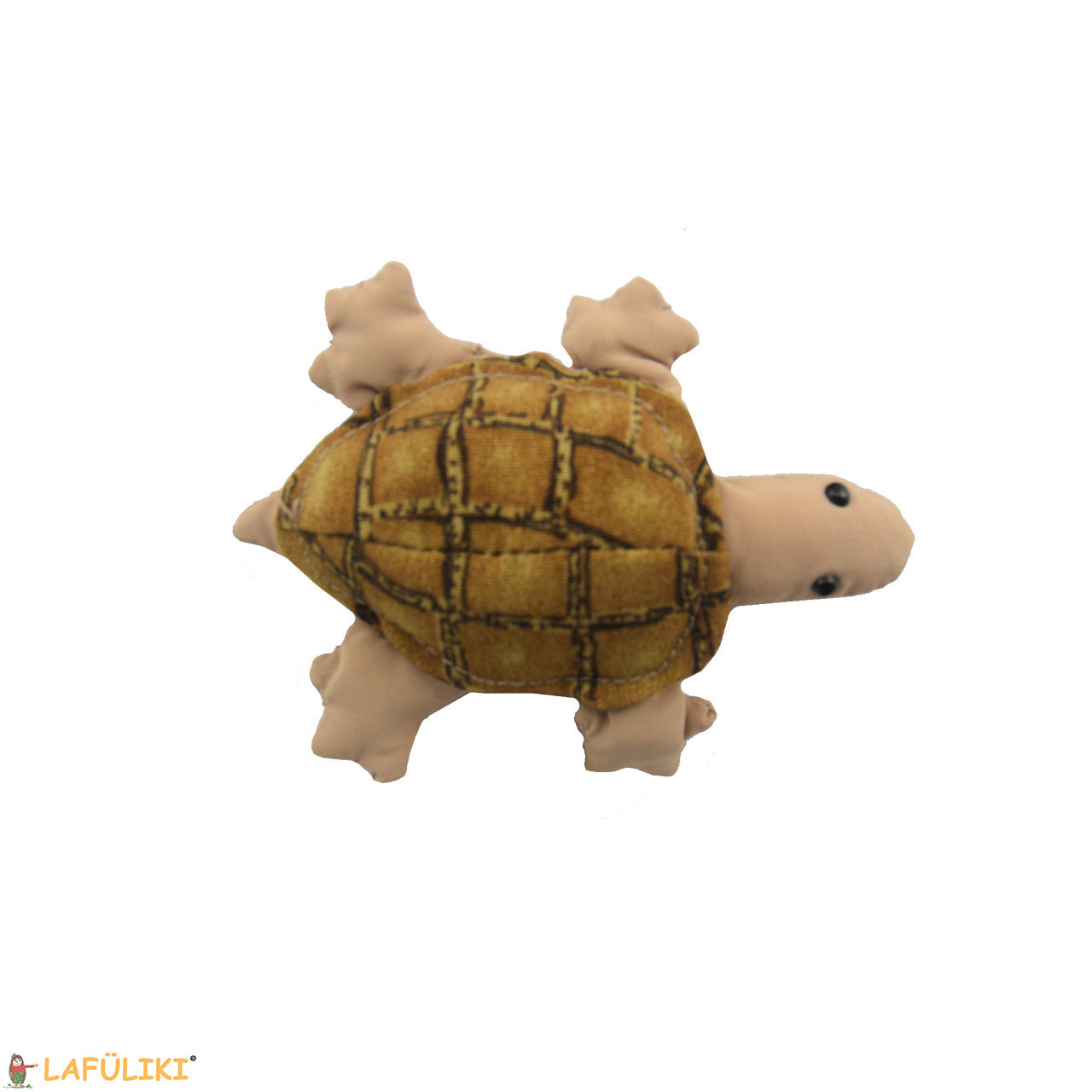 Sandtier-Schildkroete-klein-hellbraun-Jobasa-Sattler-lafueliki