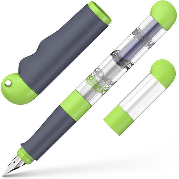 Schnedier-Base-Kid-grau-gruen-A-Fueller-rechtshaender-4004675118950-lafueliki