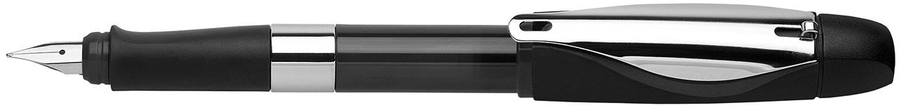 Schneider-Id-Fueller-fuer-Linkshaender-Schulfueller-chrom-kappe