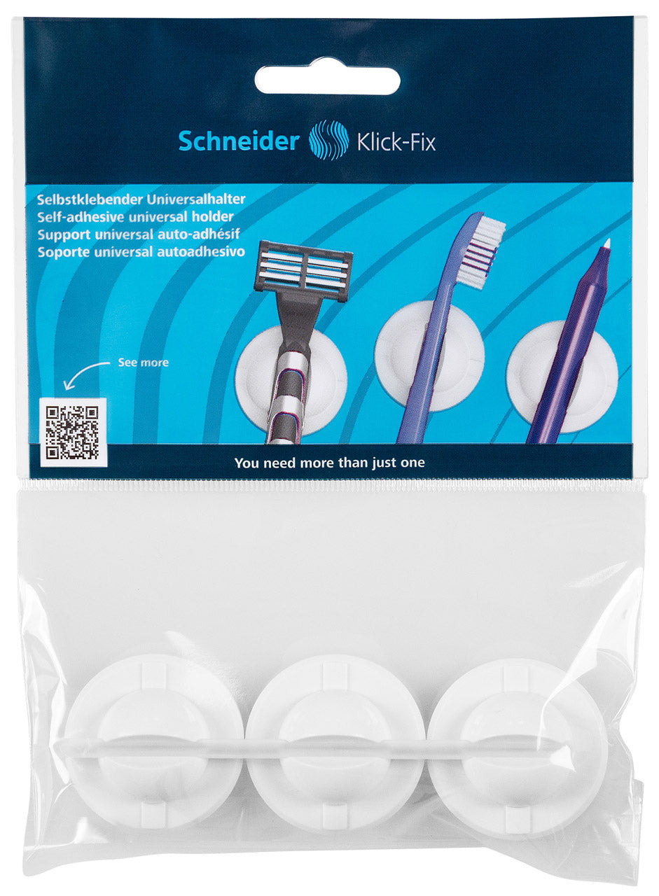 Schneider-Klick-Fix-Universalhalter-3er-Set-weiss-74149-lafueliki