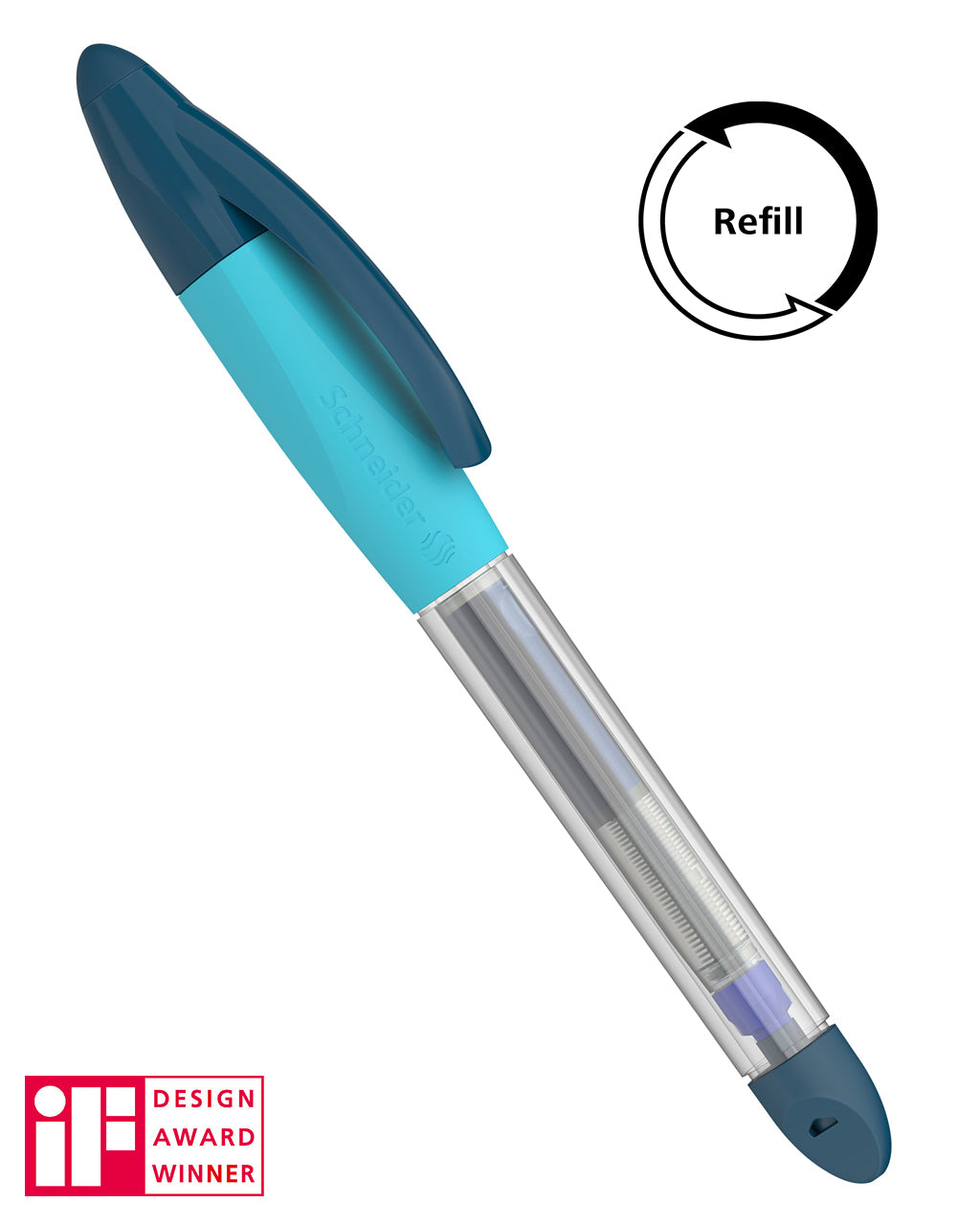 Schneider-Patronenroller-Base-Ball-Tintenroller-188333-truerkis-blau-lafueliki