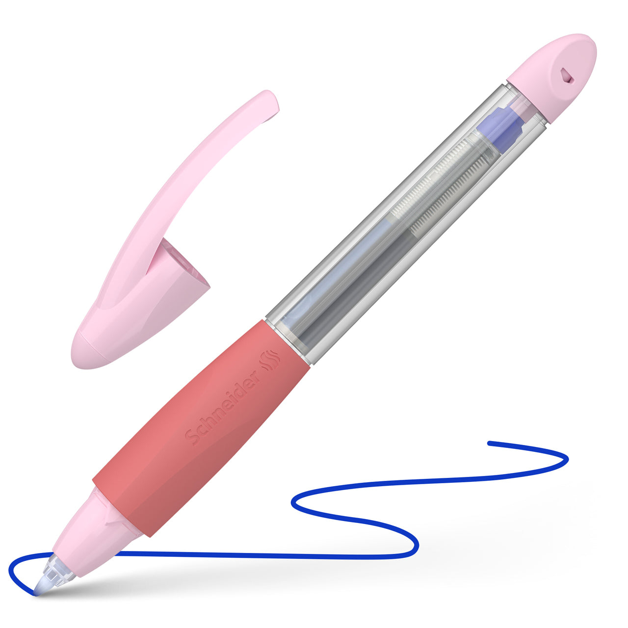 Schneider-Patronenroller-Base-Ball-Tintenroller-188338-lachs-rose-roller-online-kaufen-lafueliki