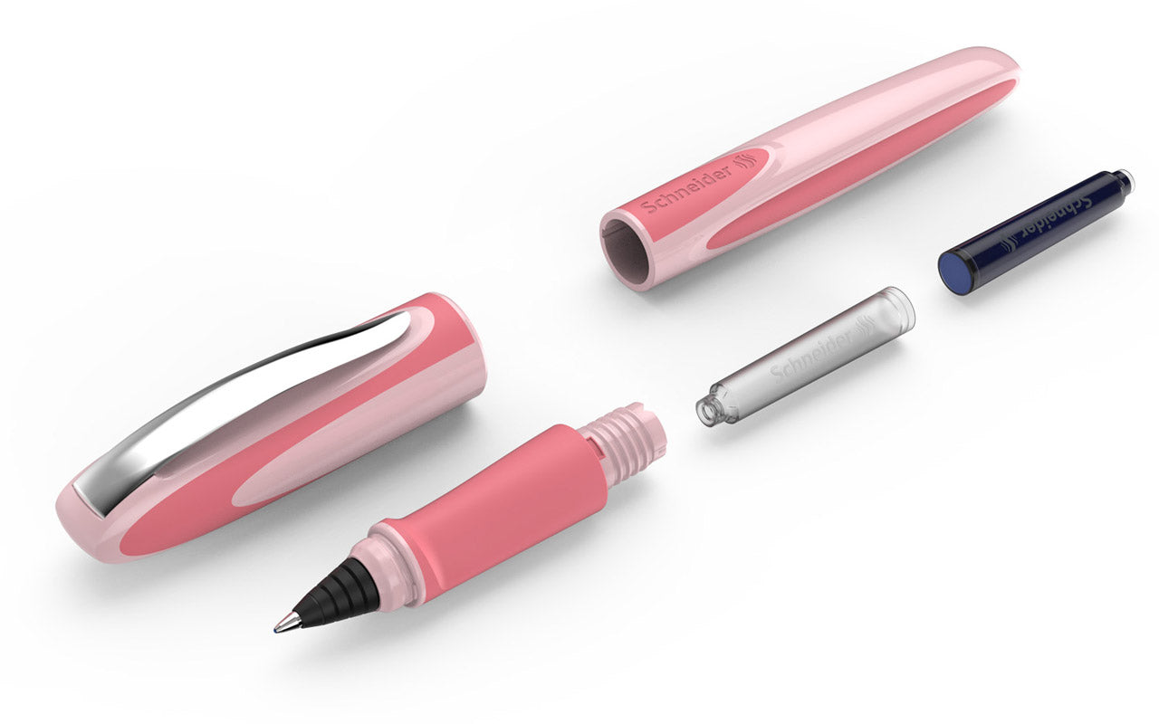 Schneider-Patronenroller-Ray-Tintenroller-coral-pink-rosa-offen-187806