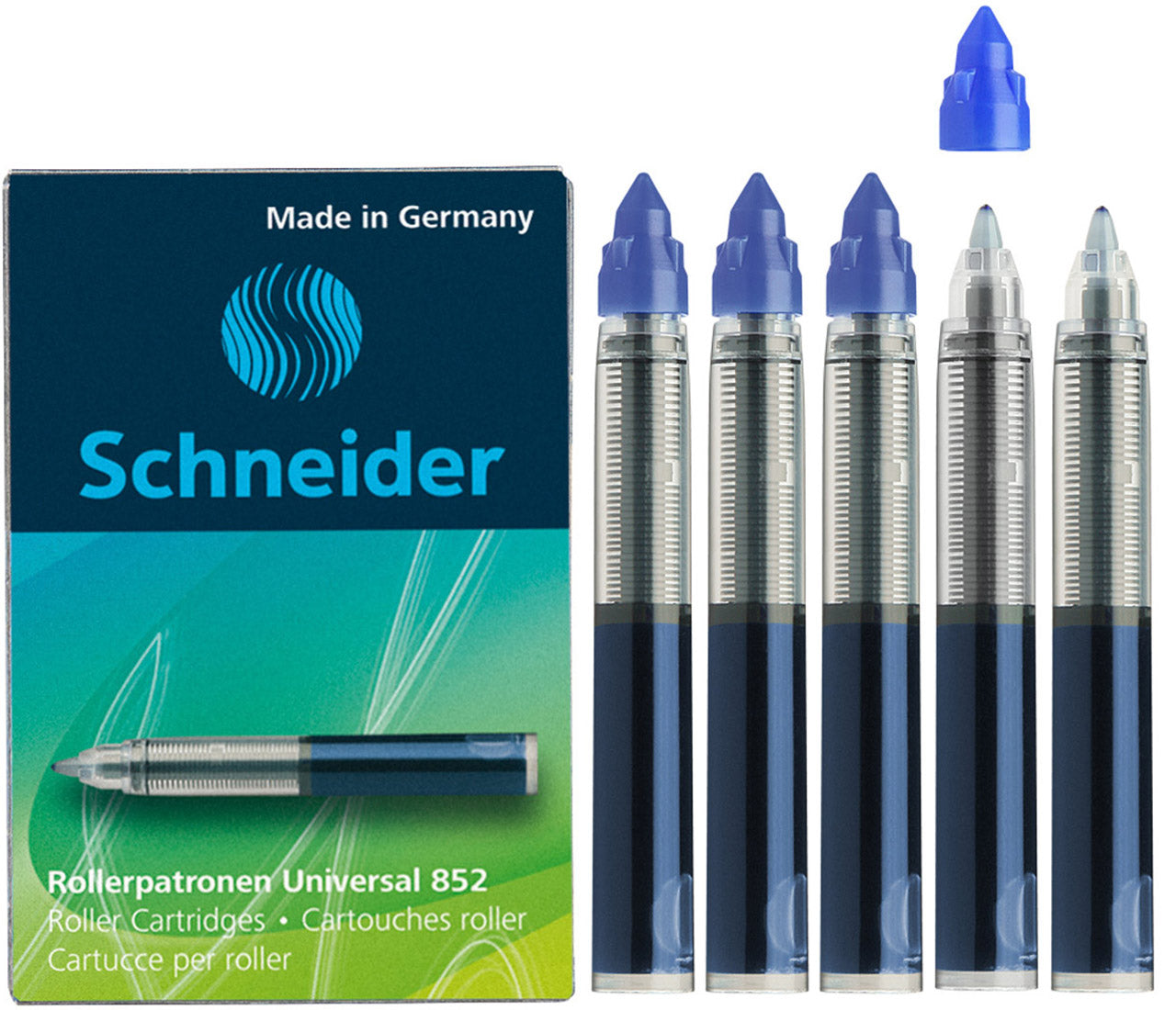 Schneider-Rollerpatronen-Universal-852-base-senso-blau