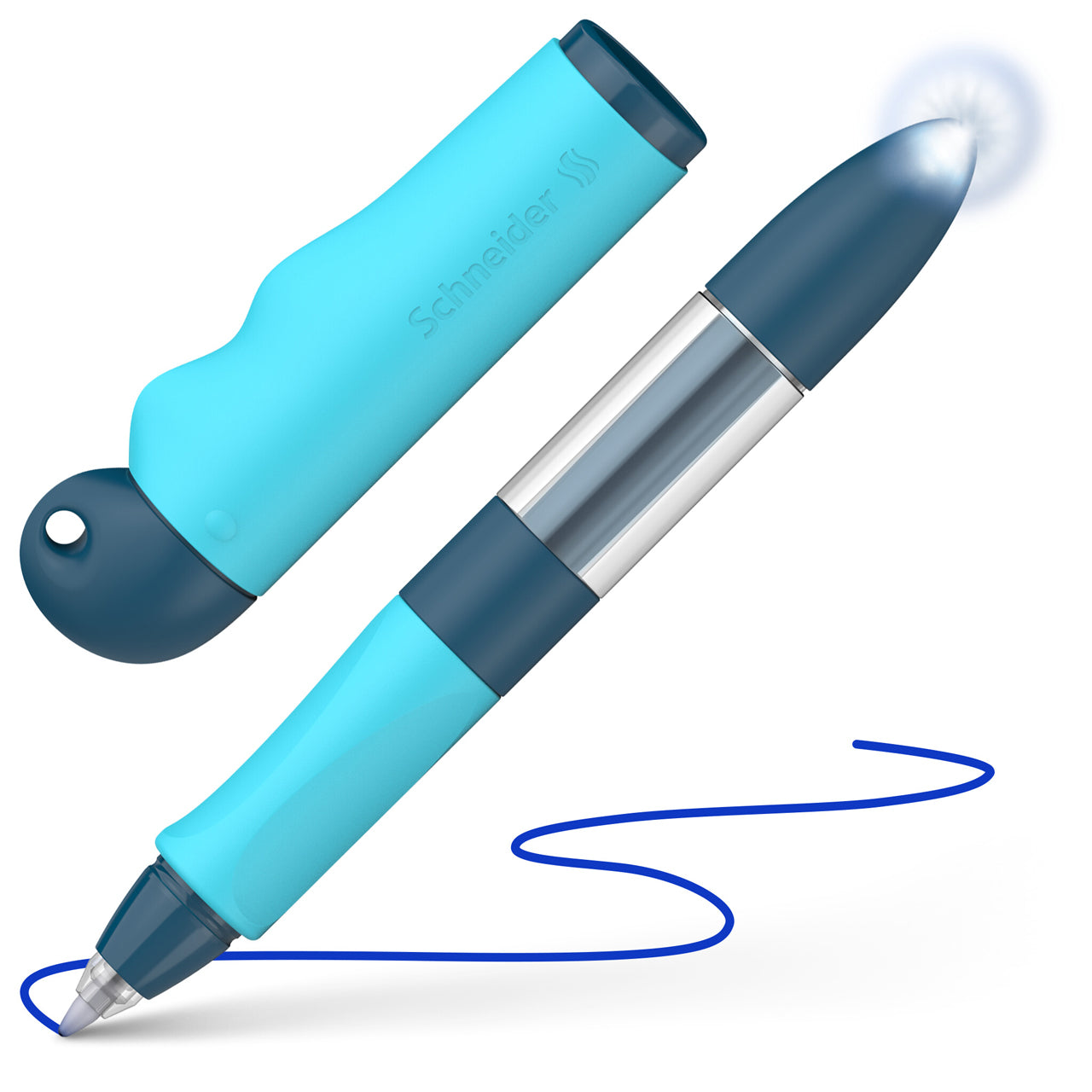 Schneider-Senso-Tintenroller-mit-Andruckwarnung-188733-blau-tuerkis-kaufen-lafueliki