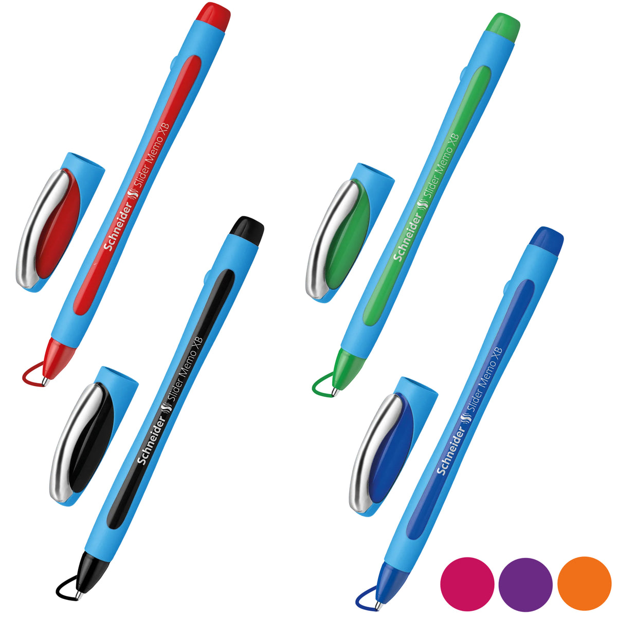 Schneider Slider Memo · Kugelschreiber XB · Soft-Touch