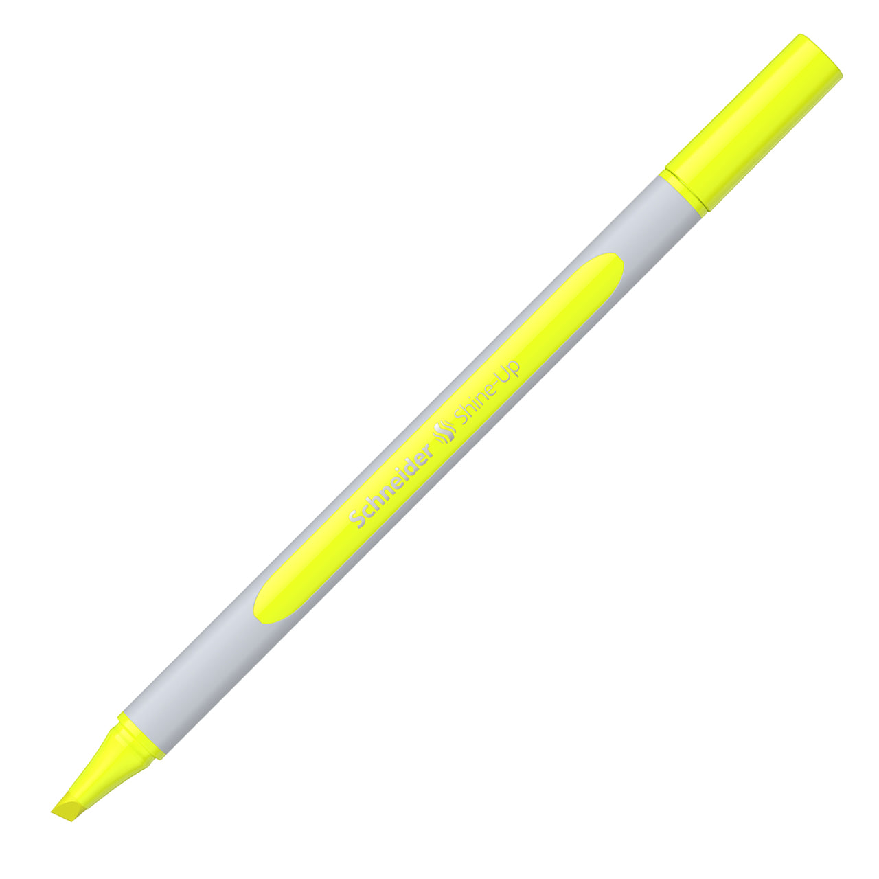 Schneider-Textmarker-Shine-Up-duenn-gelb-112005-kappe-offen-lafueliki