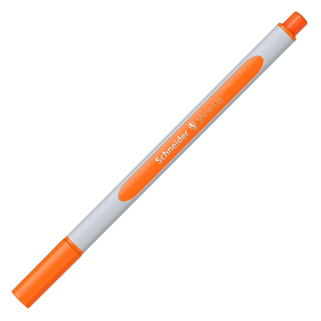 Schneider-Textmarker-Shine-Up-duenn-orange-112006-kappe-geschlossen