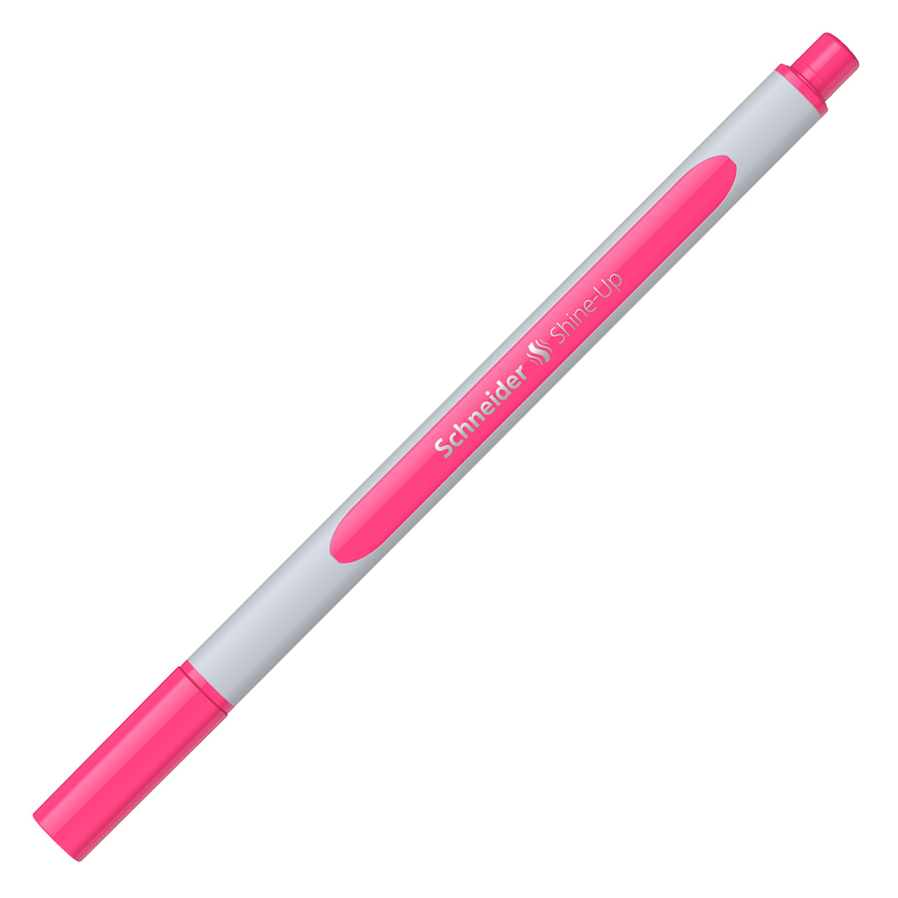 Schneider-Textmarker-Shine-Up-duenn-pink-112009-kappe-geschlossen