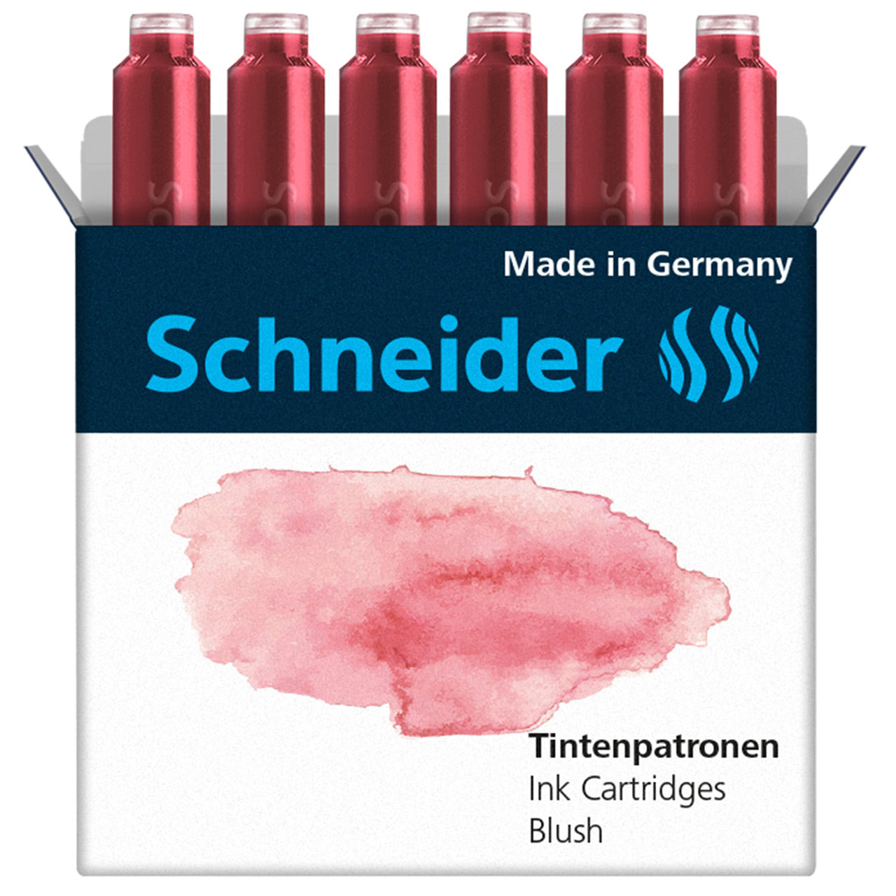 Schneider-Tintenpatrone-rot-Standart-pastell-Blush-rot-Packung-6-Stueck-166136-482212-lafueliki