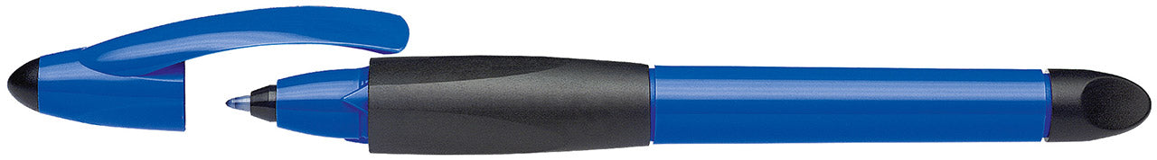 Schneider-Tintenroller-Base-Ball-blau-schwarz-kappe