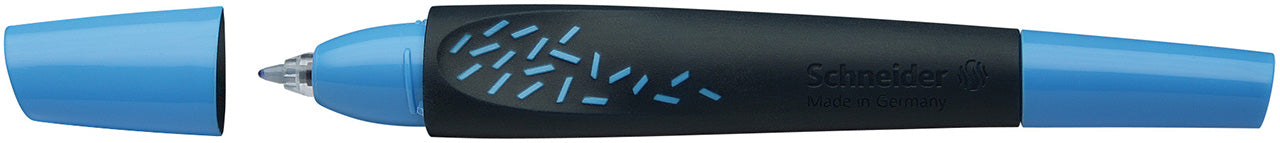 Schneider-Tintenroller-Breeze-roller-Linkshaender-Rechtshand-blau-kappe