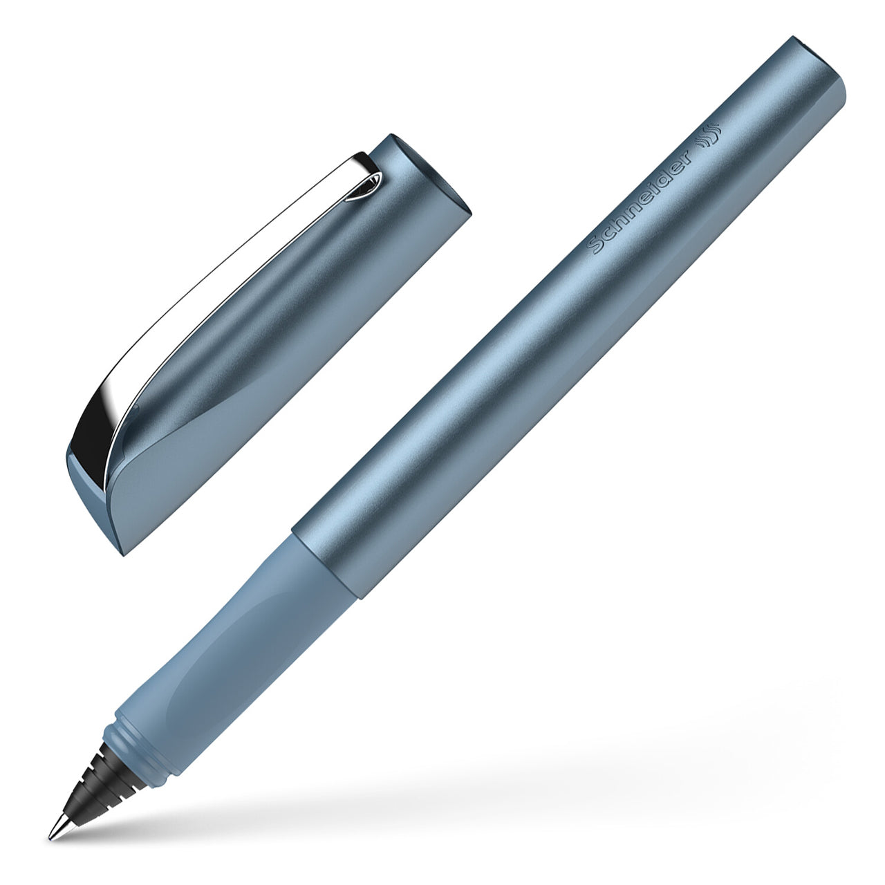 Schneider-Tintenroller-Ceod-Shiny-blue-blau-mit-metallspitz-186223-lafueliki