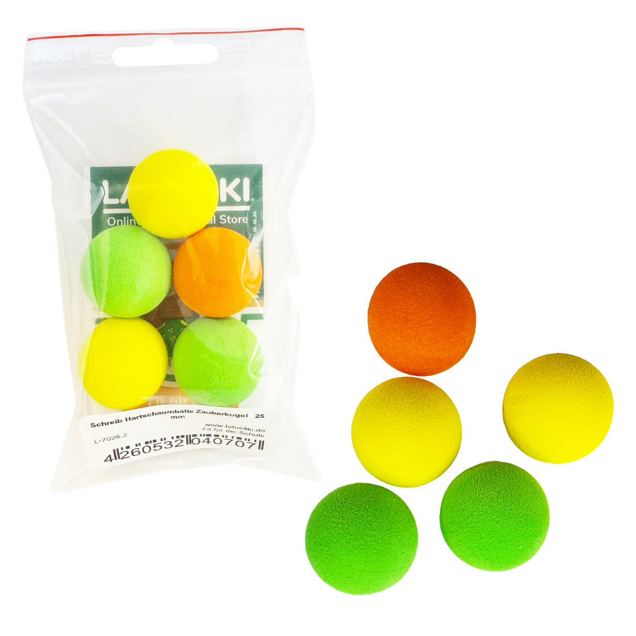 Schreib Hartschaumbälle Zauberkugel