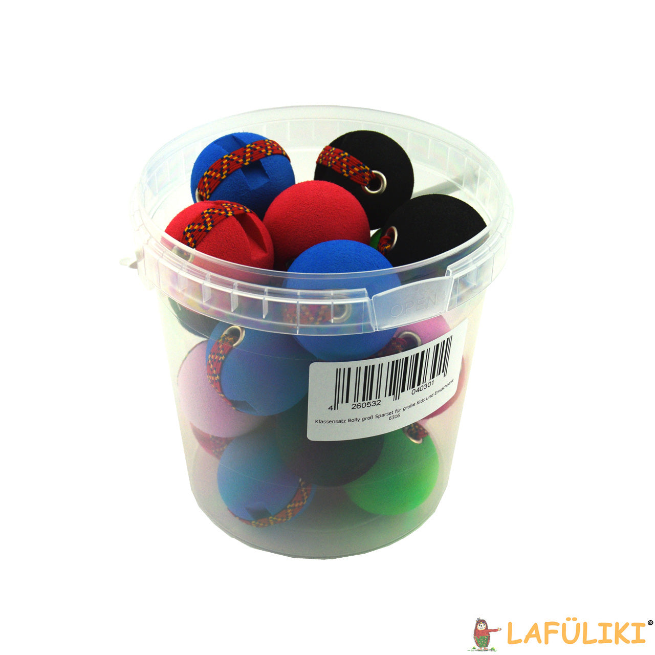 Schreibhilfe-Bolly-schreibkugel-box-offen-gross-6316-Set-25-Stueck-Klassensatz-lafueliki