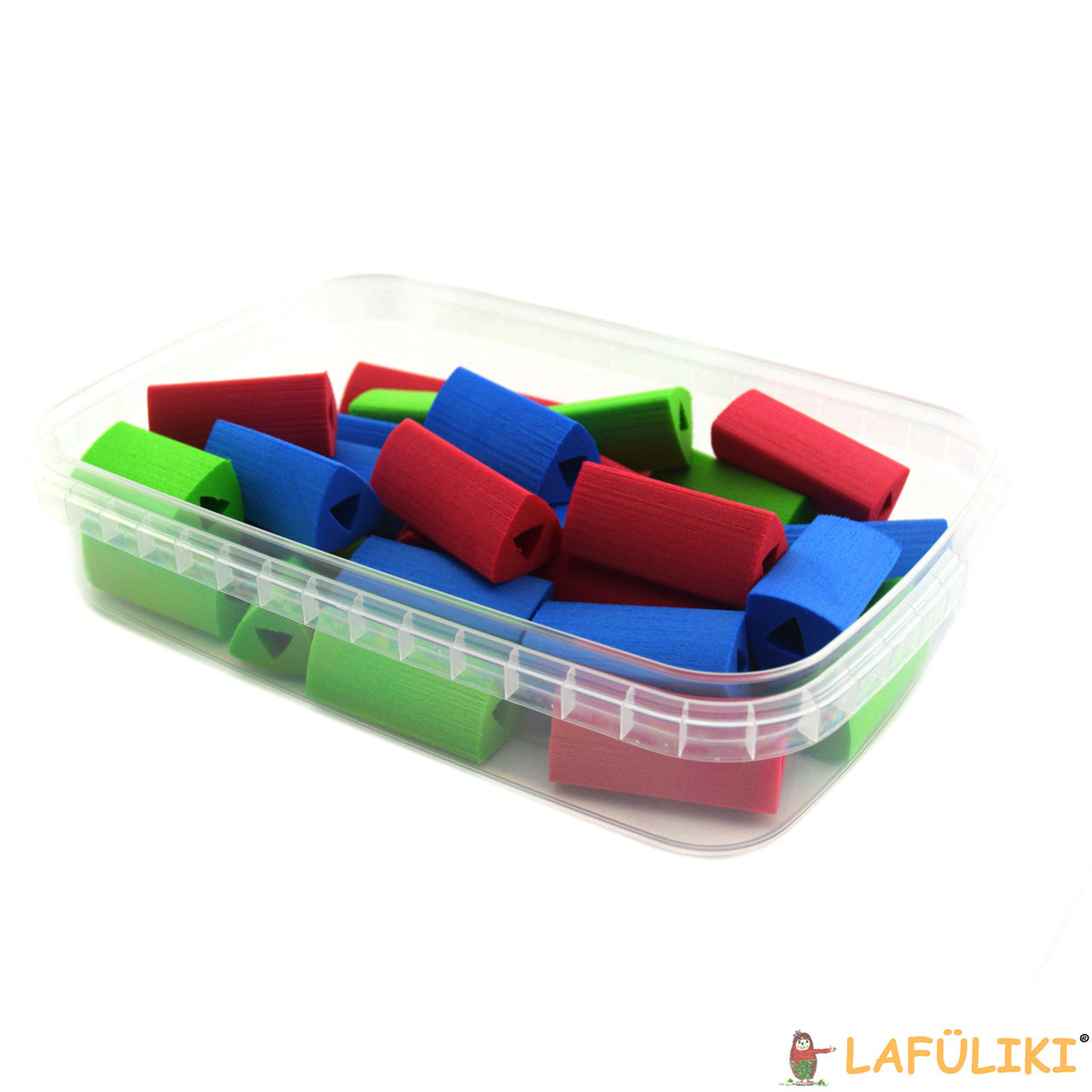 Schreibhilfe-Dreikant-Softy-6317-Set-box-offen-30_Stueck-lafueliki