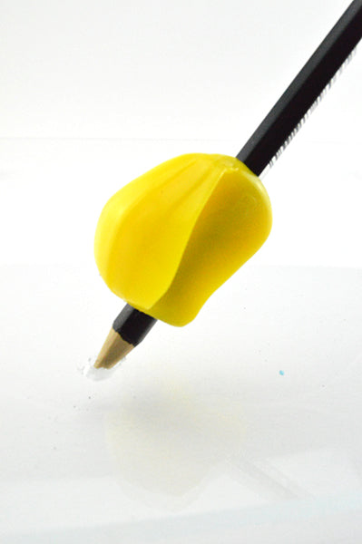 Schreibhilfe-Lafueliki-crossover-Grip-Stift-gelb