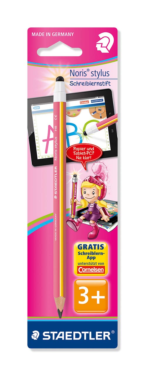 Schreiblernbleistift-Noris-stylus-pink
