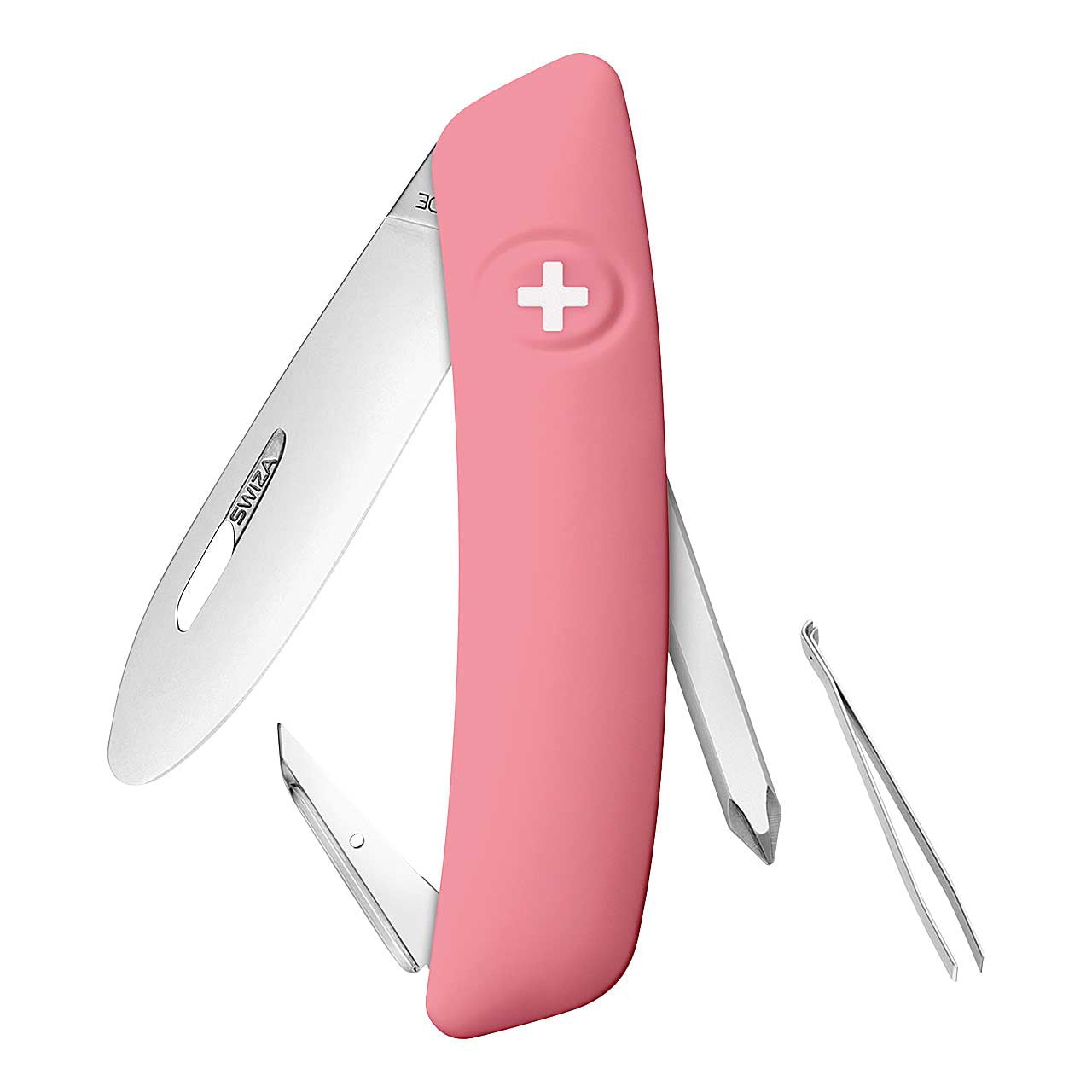 Schweizer-Taschenmesser-kinder-Swiza-J02-rosa-linkshaender-lafueliki