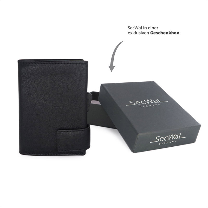 SecWal-Kartenetui-mit-Muenzfach-Leder-SW2-01-schwarz-box