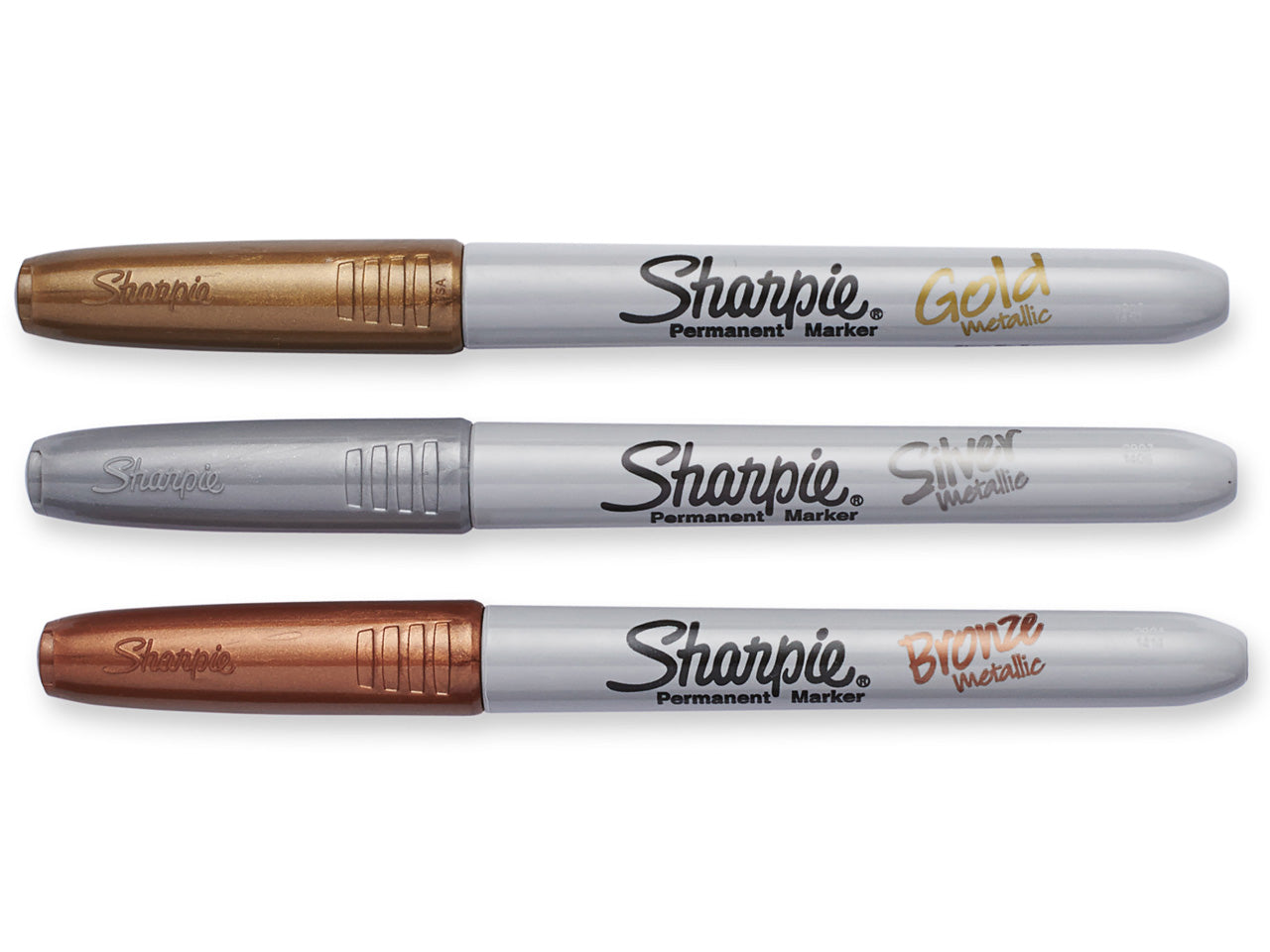 Sharpie-Metallic-Permanentmarker-3er-Set-gold-silber-bronze-stifte-lose-lafueliki