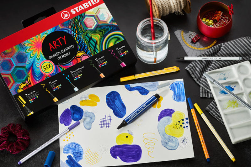 Stabilo-ARTY-Creative-Set-68er-pack-Fineliner-point-88-premium-filzstifte-pen-68-anwendung-lafueliki