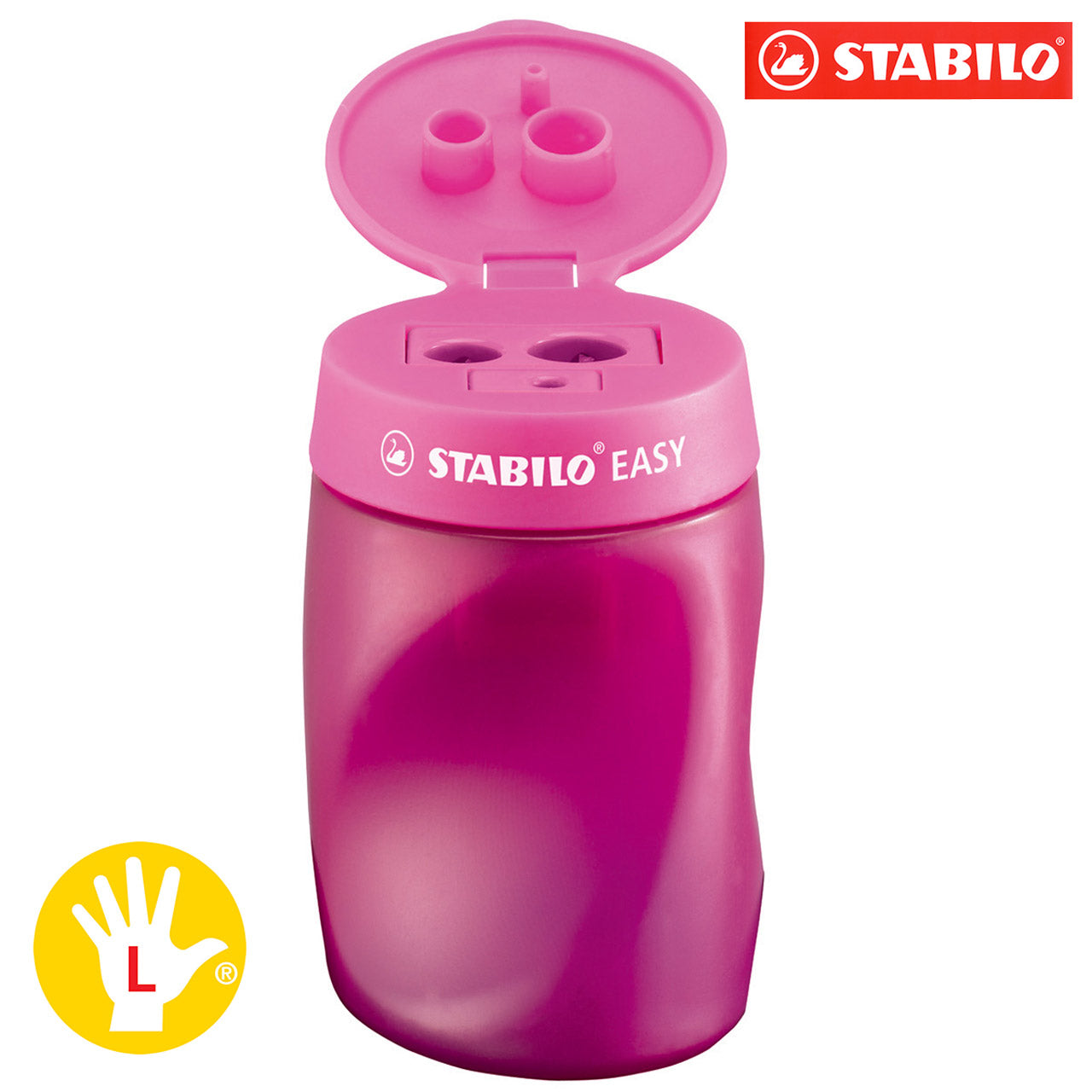 Stabilo-Anspitzer-Easy-pink-Linkshaender-4501_1-Dosenspitzer-links-lafueliki