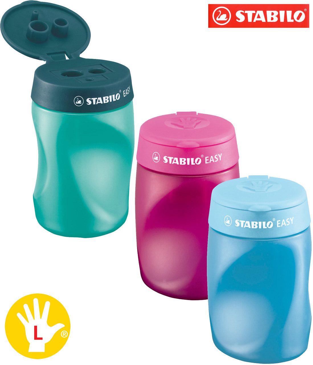 Stabilo Easy sharpening box Linkshänder