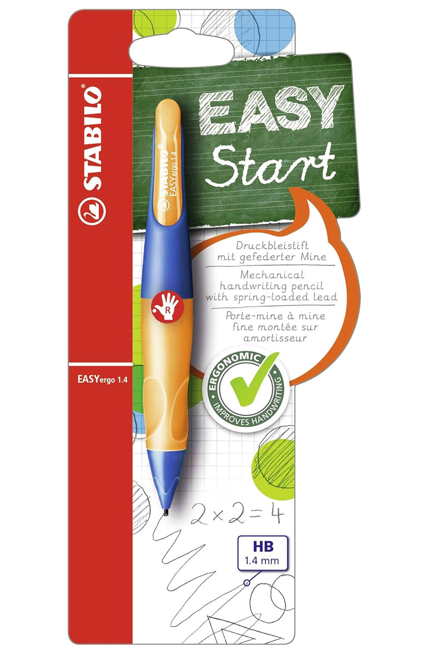 Stabilo-EASYergo-1-4-Druckbleistift-Rechtshaender-blau-orange-7882-6-hb-ovp-lafueliki