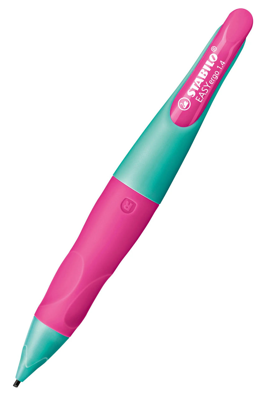 Stabilo-EASYergo-1-4-Druckbleistift-Rechtshaender-tuerkis-pink-7882-5-hb-stift-lafueliki