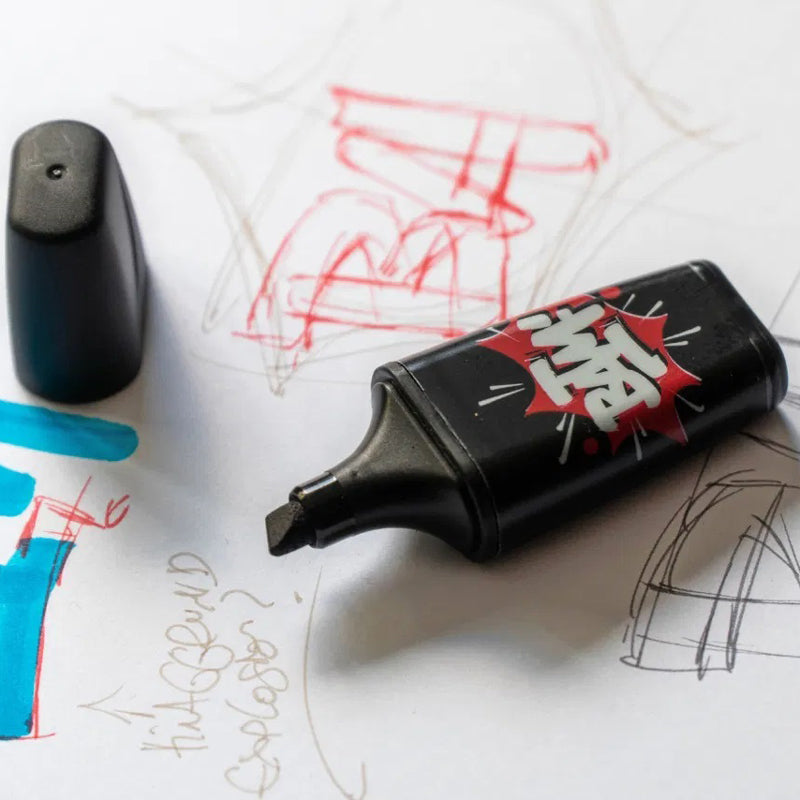 Stabilo-Textmarker-Boss-Mini-Original-Schwarz-Black-online-kaufen-Schulbedarf-lafueliki