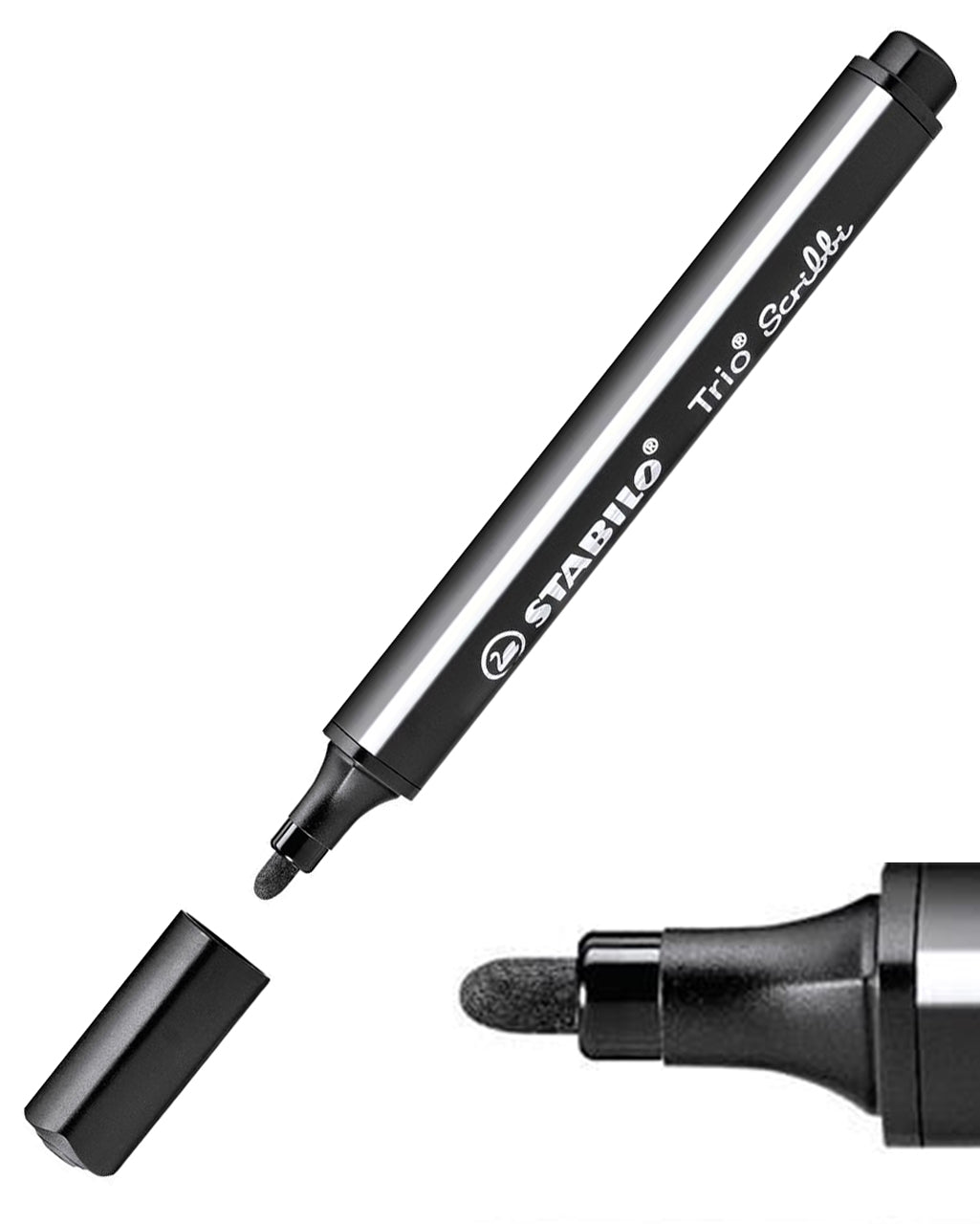 Stabilo-Trio-scribbi-dicker-Filzstift-Fasermaler-Einzelstift-schwarz-kaufen-lafueliki