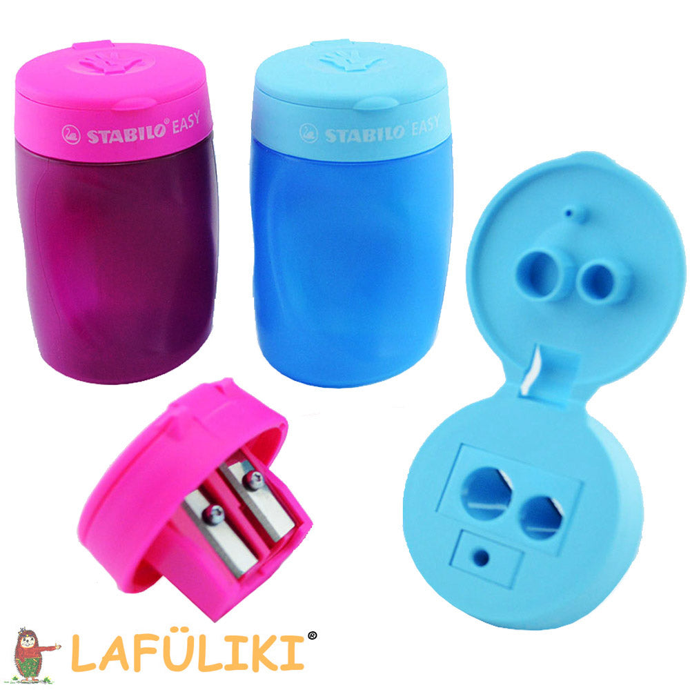 Stabilo-anspitzer-Easy-sharpening-box-Linkshaender-lafueliki