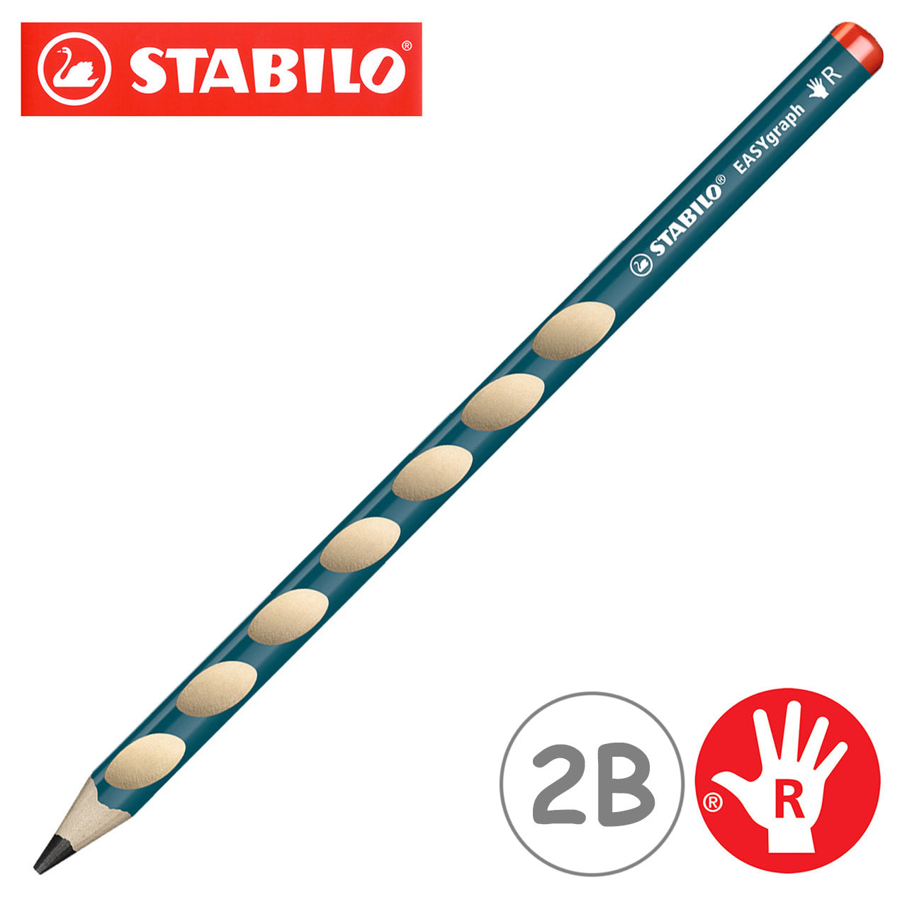 Stabilo-easy-graph-2B-Bleistift-Rechtshaender-petrol-lafueliki