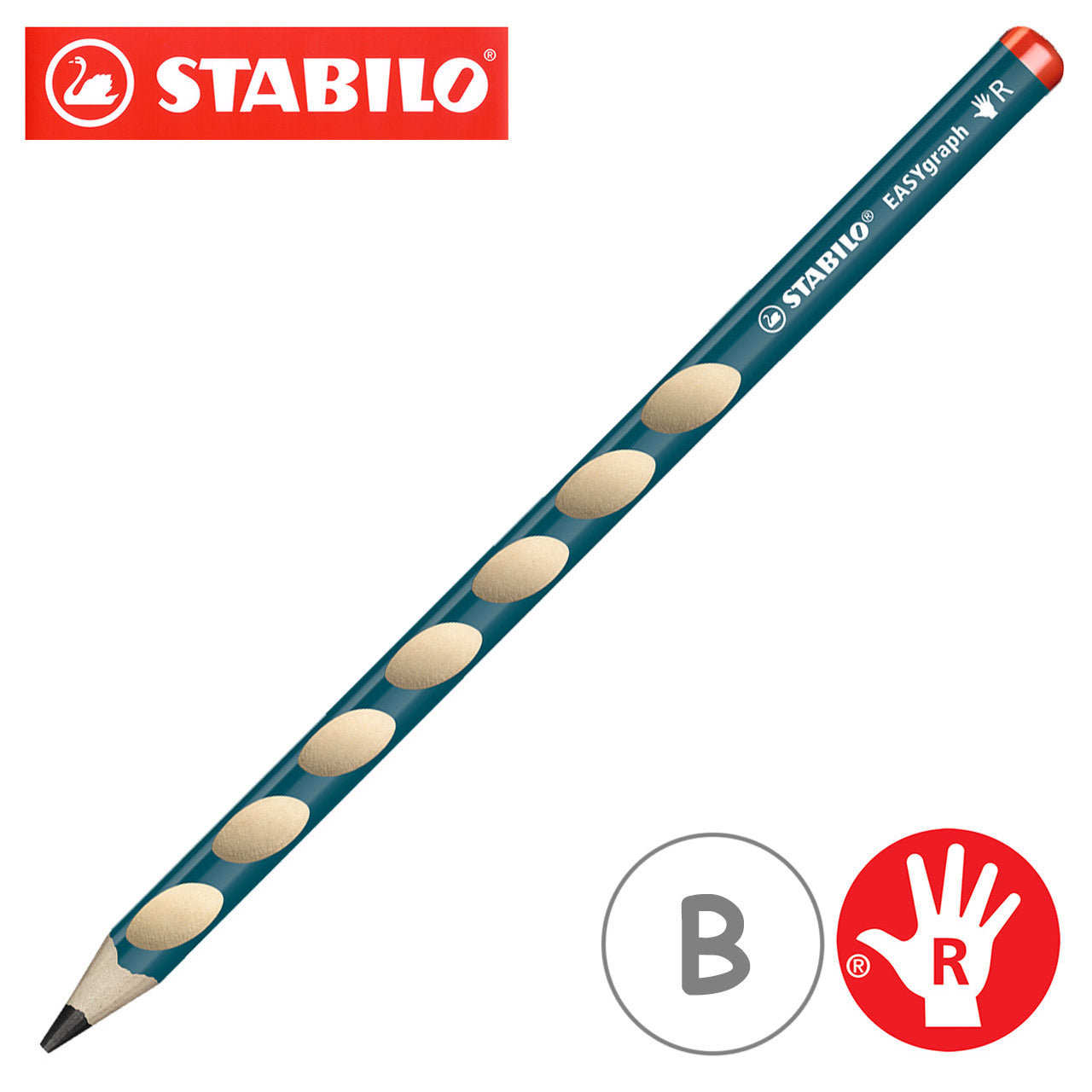 Stabilo-easy-graph-B-Bleistift-Rechtshaender-petrol-lafueliki