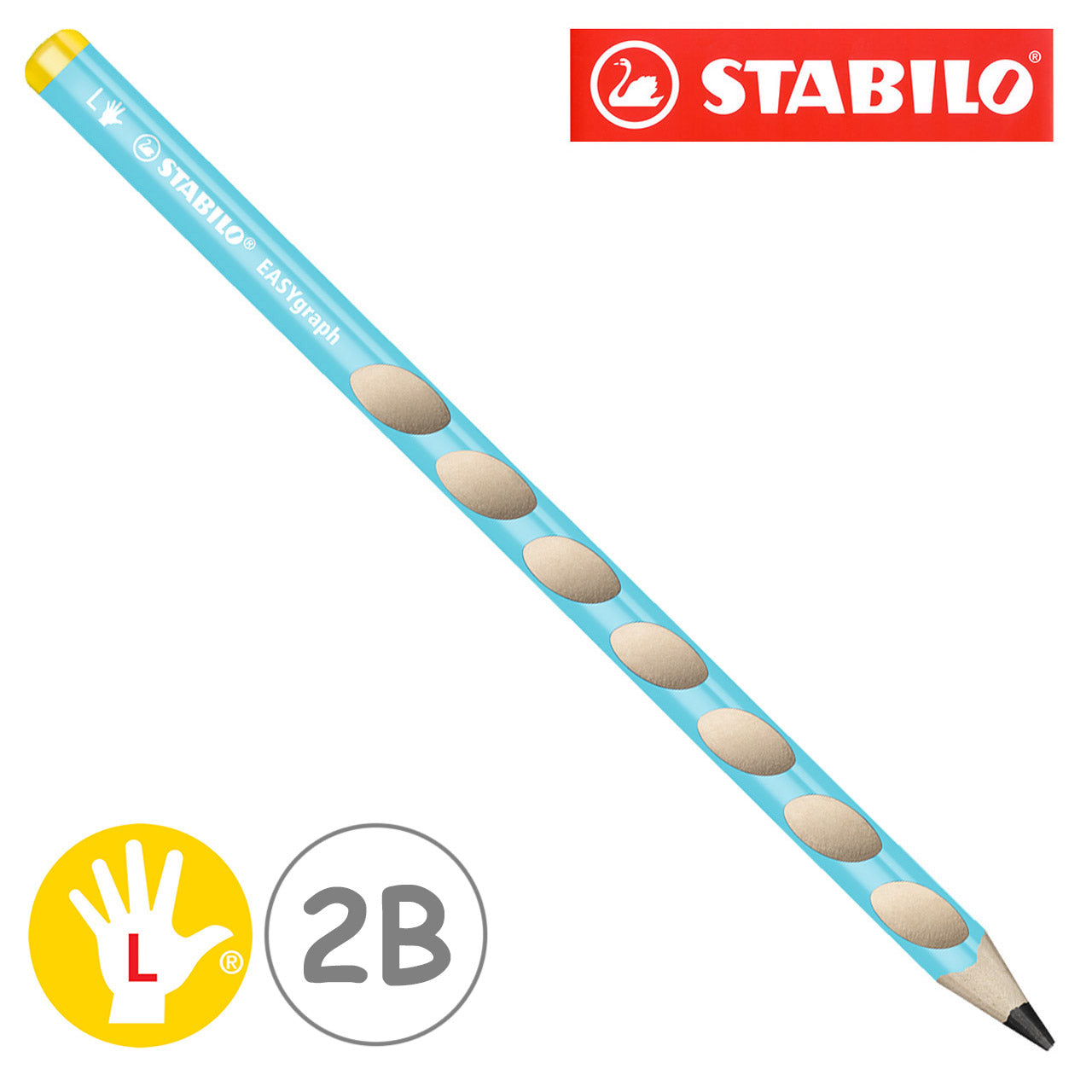 Stabilo-easy-graph-Bleistift-2B-Linkshaender-hellblau-lafueliki