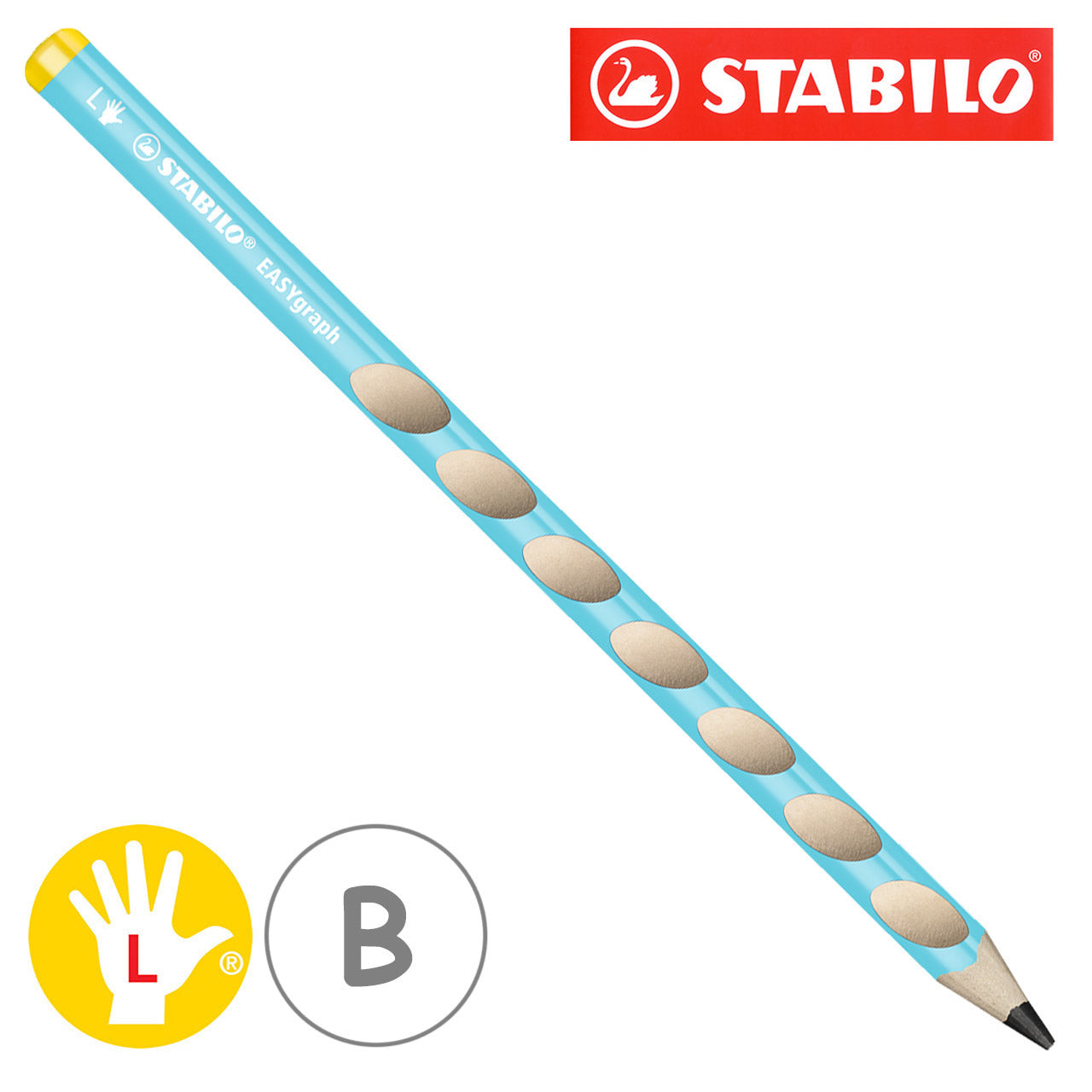 Stabilo-easy-graph-Bleistift-B-Linkshaender-hellblau-lafueliki