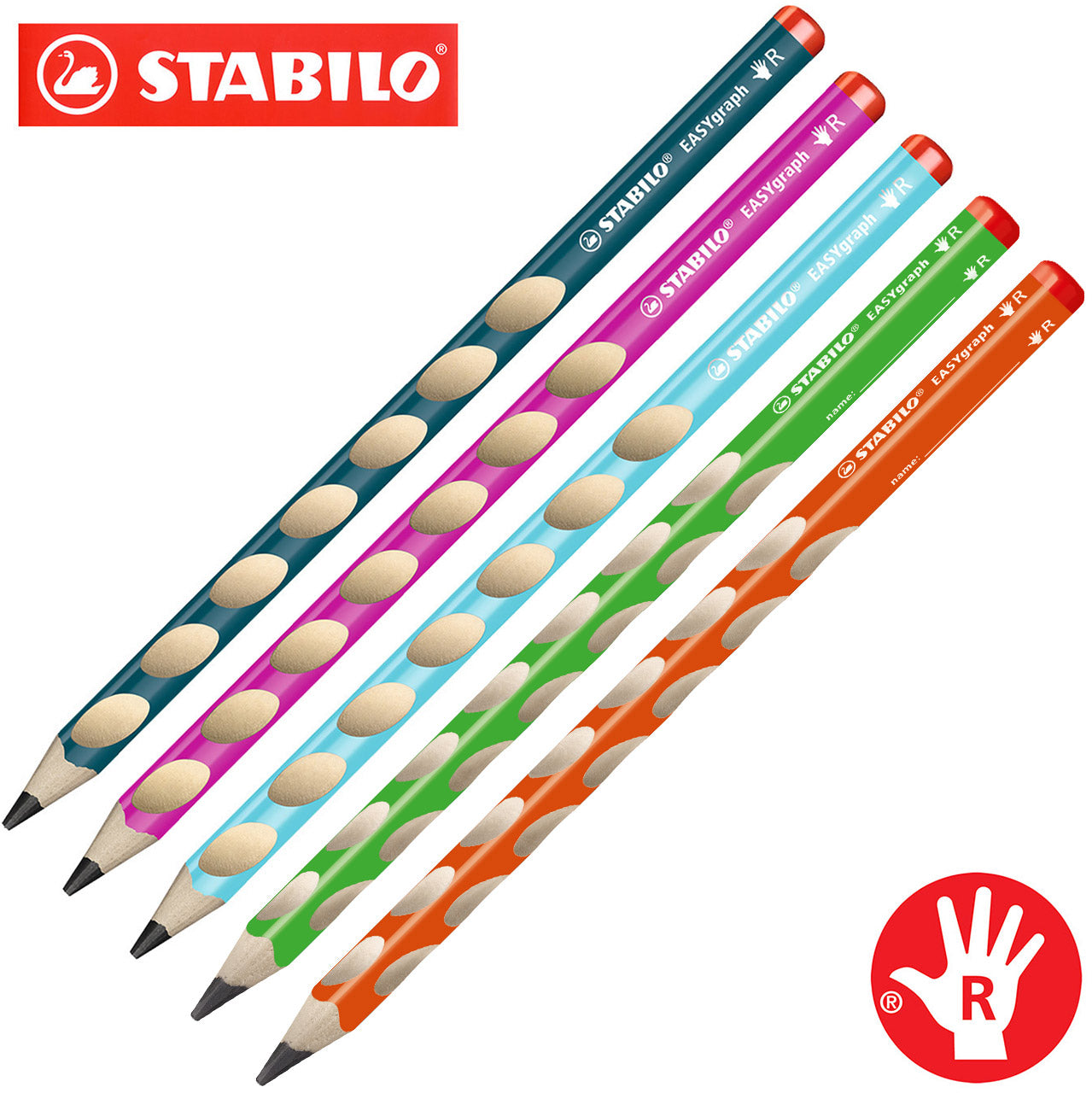 Stabilo easy graph Bleistift für Rechtshänder