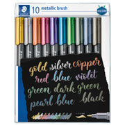 Staedtler-8321-Metallic-Brush-Stifte-10er-kaufen-lafueliki