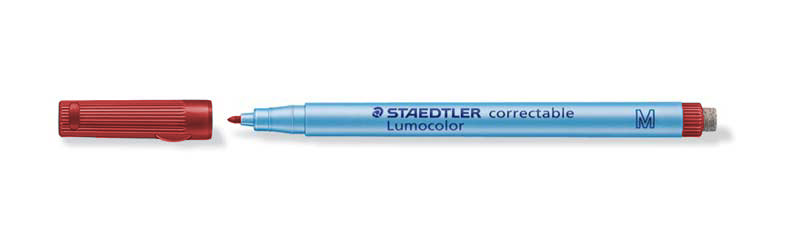 Staedtler-Lumocolor-Folienstift-305-M-rot