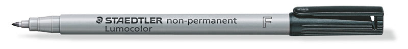 Staedtler-Lumocolor-non-permanent-Folienstift-F-schwarz-offen