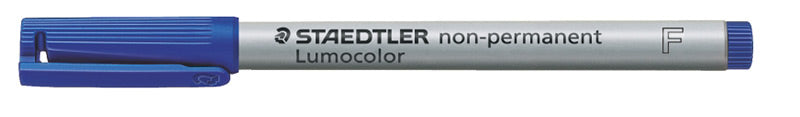 Staedtler-Lumocolor-non-permanent-Folienstift-blau-F
