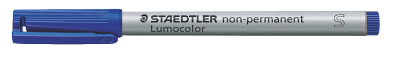 Staedtler-Lumocolor-non-permanent-Folienstift-blau-s