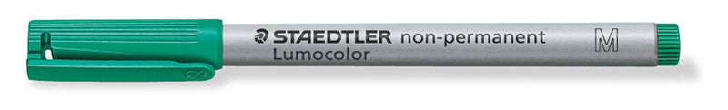 Staedtler-Lumocolor-non-permanent-Folienstift-gruen-M