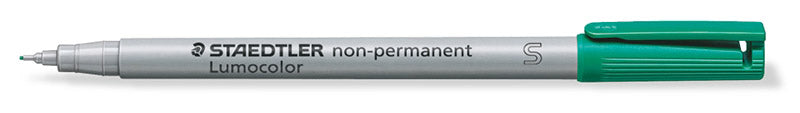 Staedtler-Lumocolor-non-permanent-Folienstift-gruen-s-offen