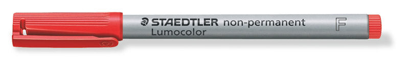 Staedtler-Lumocolor-non-permanent-Folienstift-rot-F
