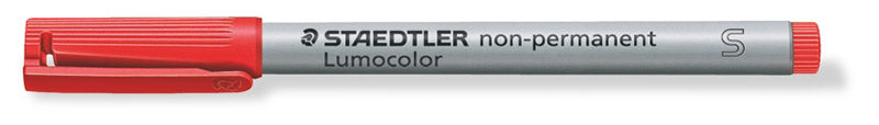 Staedtler-Lumocolor-non-permanent-Folienstift-rot-s