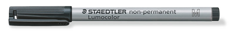 Staedtler-Lumocolor-non-permanent-Folienstift-schwarz-M