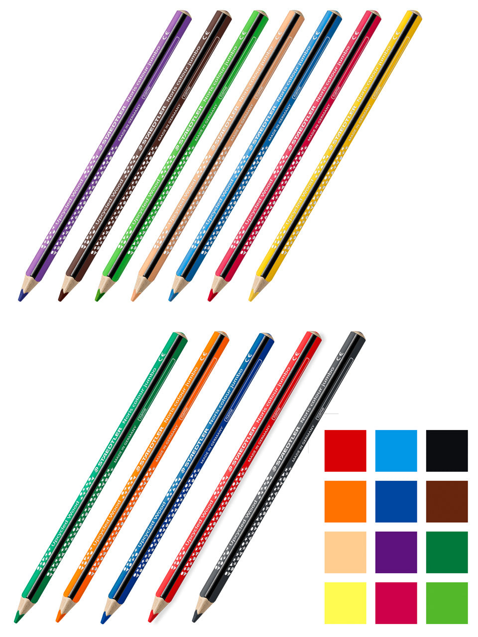 Staedtler-Noris-Colour-Jumbo-Einzelstifte-upcycel-wood-kaufen-lafueliki
