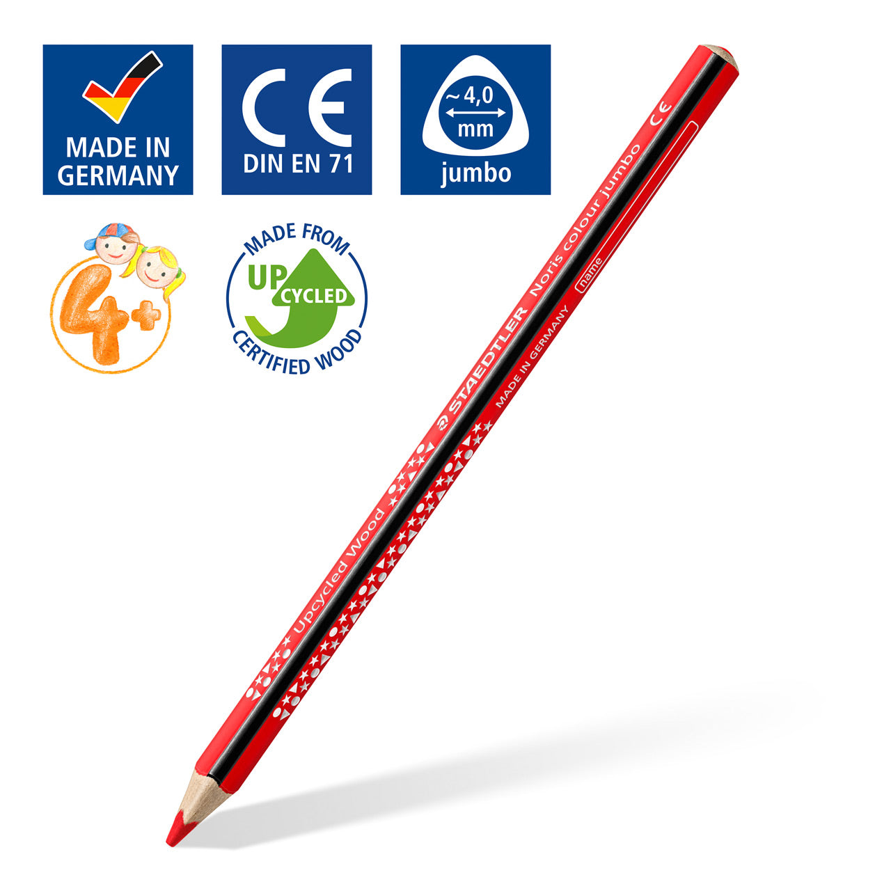 Staedtler-Noris-Colour-Jumbo-Einzelstifte-upcycel-wood-stift-lafueliki